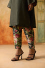 Niwa Pant - Charcoal Grey And Burgundy