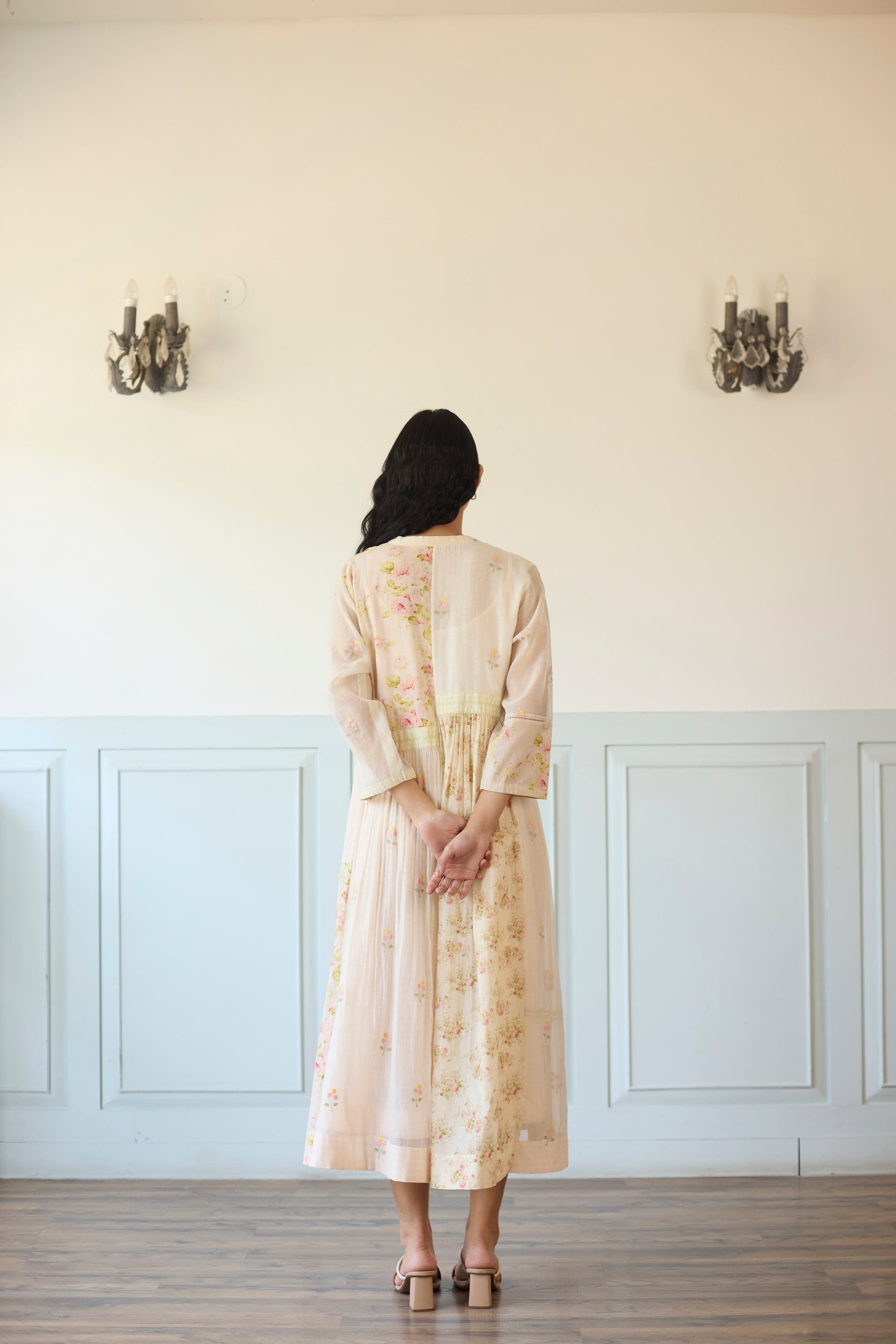 Raye Tunic - Off White And Pink